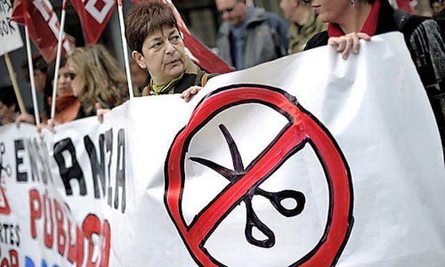 SPANIEN PROTEST