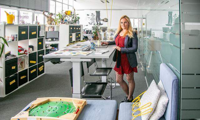 Sie wollte selbstständig, aber nicht allein sein: Seither führt Romy Sigl in Salzburg ihren eigenen Coworking Space.