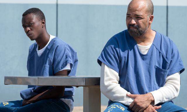 Im Knast trifft Jah (Ashton Sanders) seinen Vater (Jeffrey Wright), der ebenfalls wegen Mordes einsitzt.