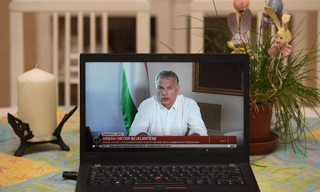 Viktor Orbán nutzt das Internet für seine Botschaften. Aber wehe, wenn er im Netz kritisiert wird.