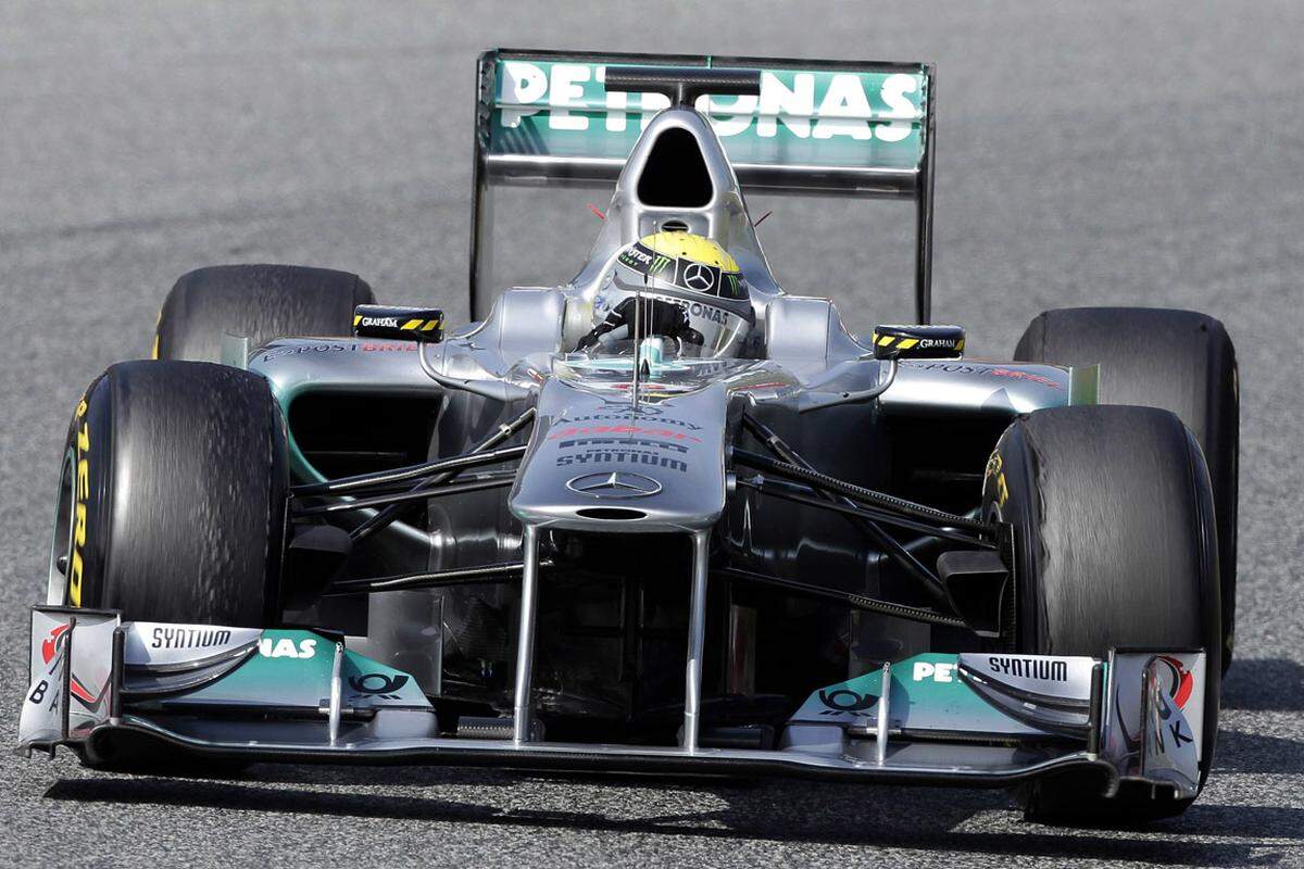 Teamchef: Ross Brawn (GBR)  Hauptquartier: Brackley/England  Debütsaison: 2010  Chassis: MGP W02  Motor: Mercedes-Benz F0 108X  Grand-Prix-Teilnahmen: 19  Siege: 0  Größte Erfolge: Drei dritte Plätze von Nico Rosberg