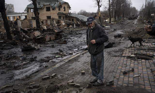 Die Verheerungen des Kriegs haben sich in Butscha, einer Vorstadt im Nordwesten Kiews, der Öffentlichkeit erst nach Wochen in der ganzen Dramatik dargeboten.