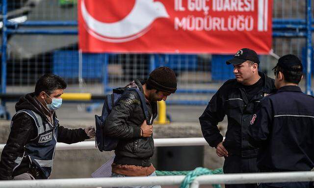 Rückführung von Flüchtlingen aus Europa in die Türkei