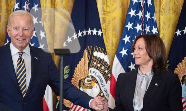 Joe Biden und Kamala Harris im Weißen Haus am 6. Februar.