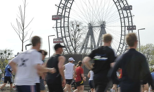Freundliches Wetter zum Wien-Marathon