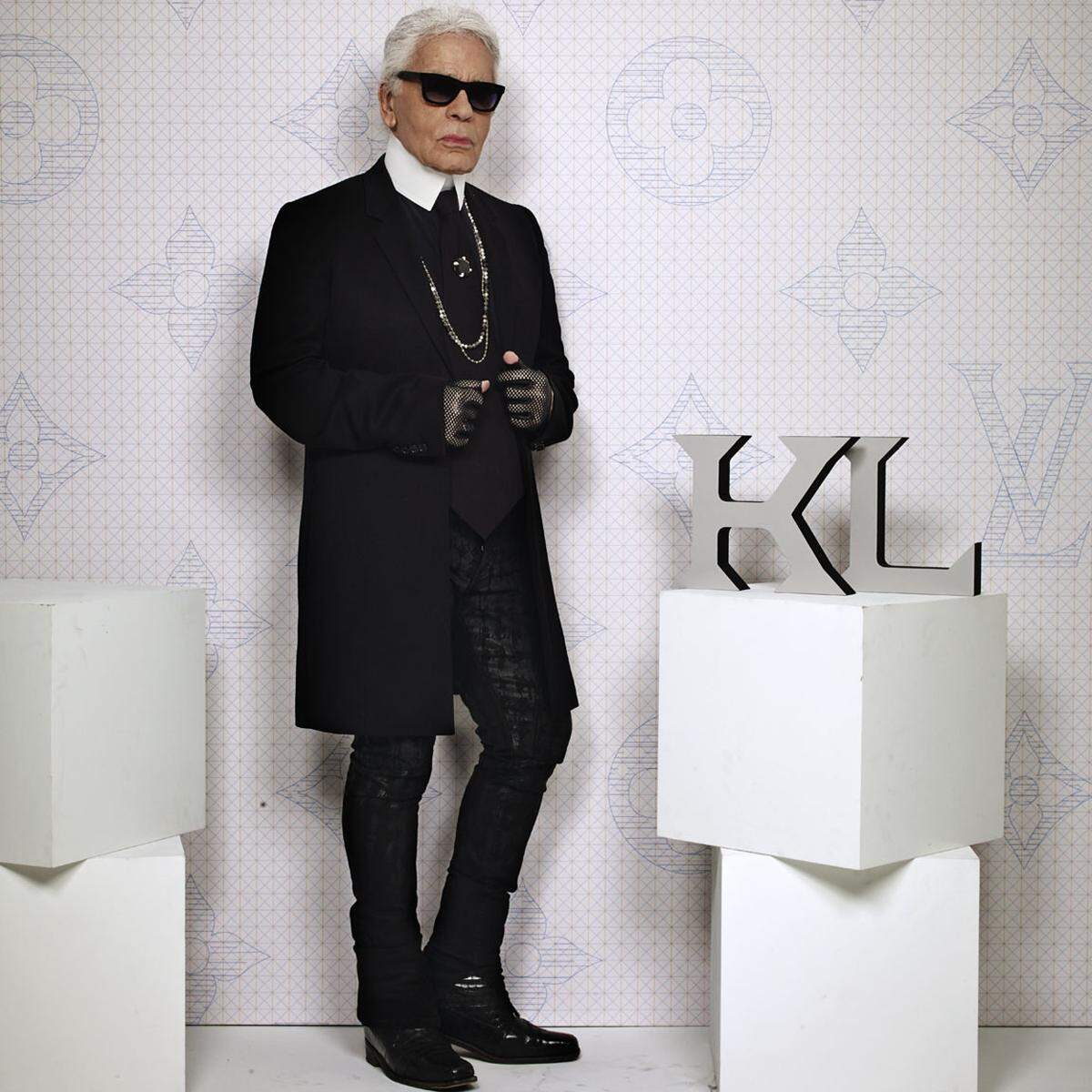 Das kultige LV-Monogramm interpretierte etwa Chanel-Designer Karl Lagerfeld für eine limitierte Edition neu. 