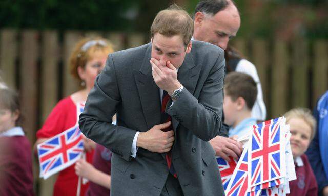 Prinz William mit Männerschnupfen?