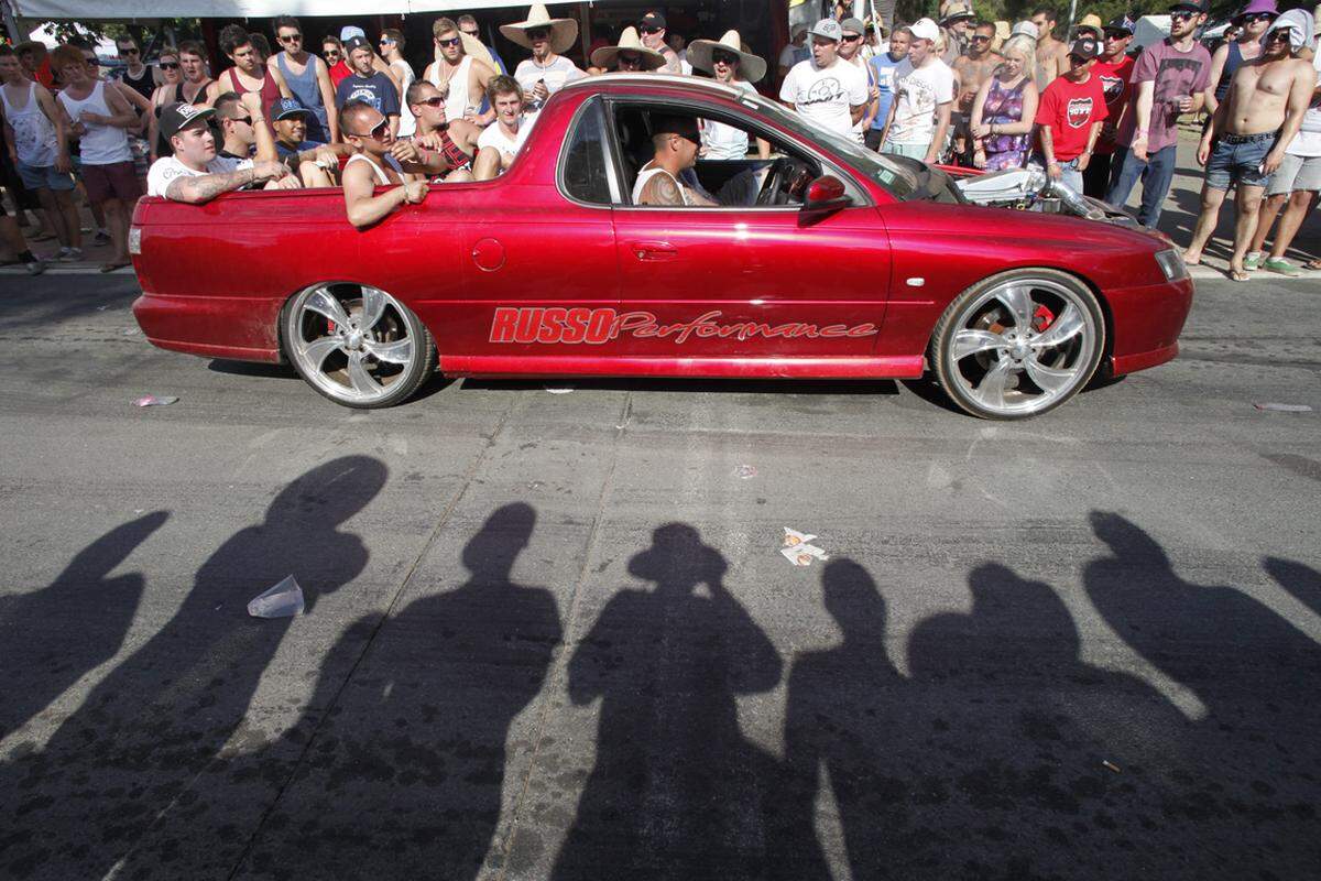 Der Rekord wurde im Rahmen des Summernats-Festivals in Canberra aufgestellt.