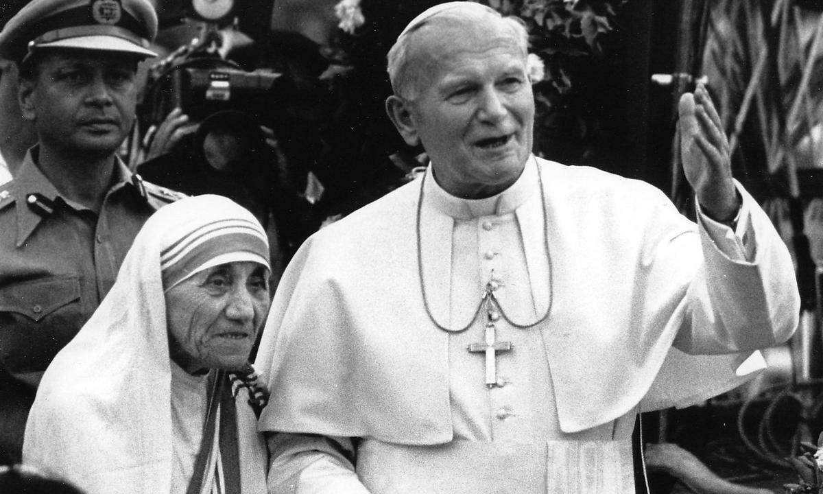 Die Helferin der Armen und Kranken bekam den Nobelpreis 1979. Im vergangenen Jahr wurde sie von Papst Franziskus heiliggesprochen.