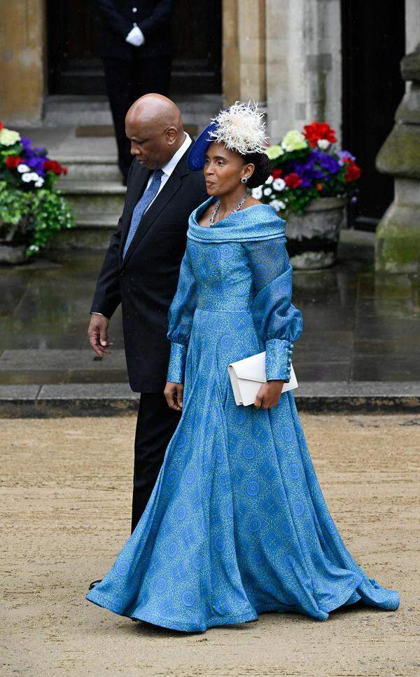 Letsie III, König von Lesotho und Königin Masenate Mohato Seeiso.