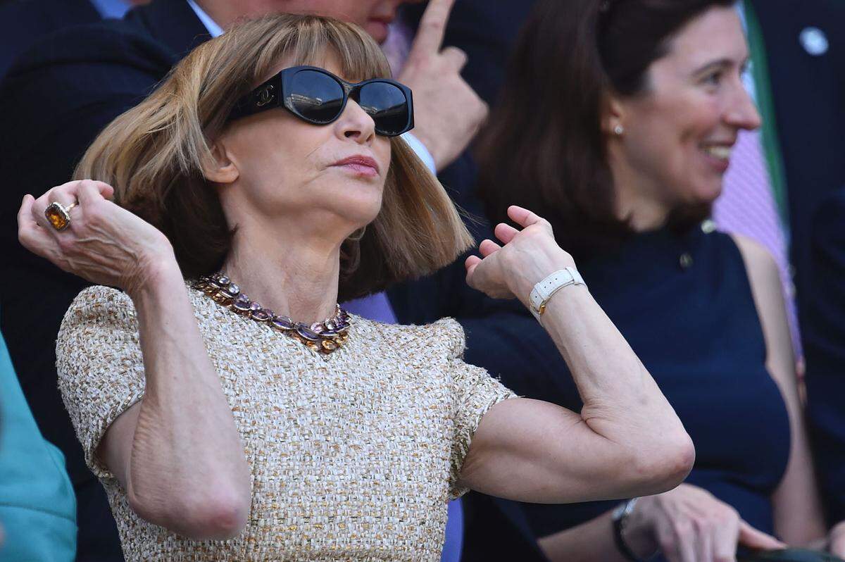 Anna Wintour spielt selbst täglich Tennis.