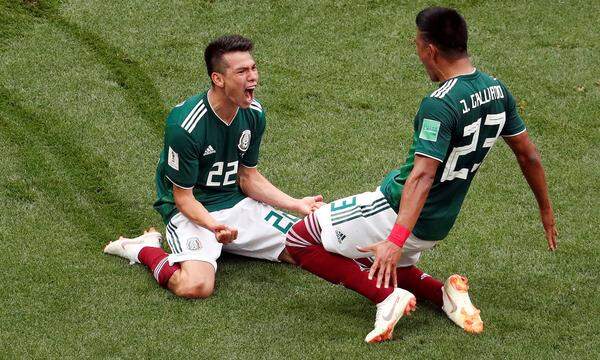 "Milenio": "Historischer Triumph der Tri gegen Deutschland in Russland 2018. Mexiko hat bei der WM den amtierenden Weltmeister Deutschland 1:0 besiegt, mit einem dynamischen und steilen Fußball in der ersten Halbzeit und einem sehr intelligenten in der zweiten."  