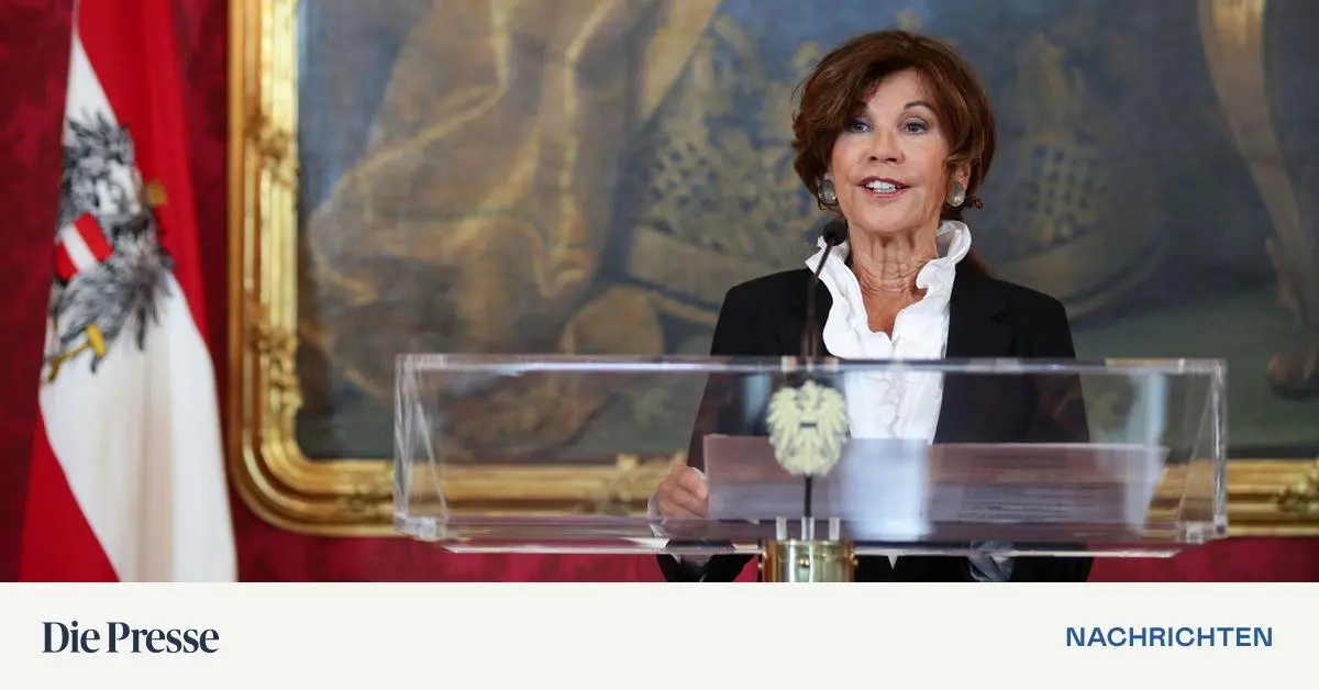 Neue Regierung steht Bierlein bindet alle Parteien ein