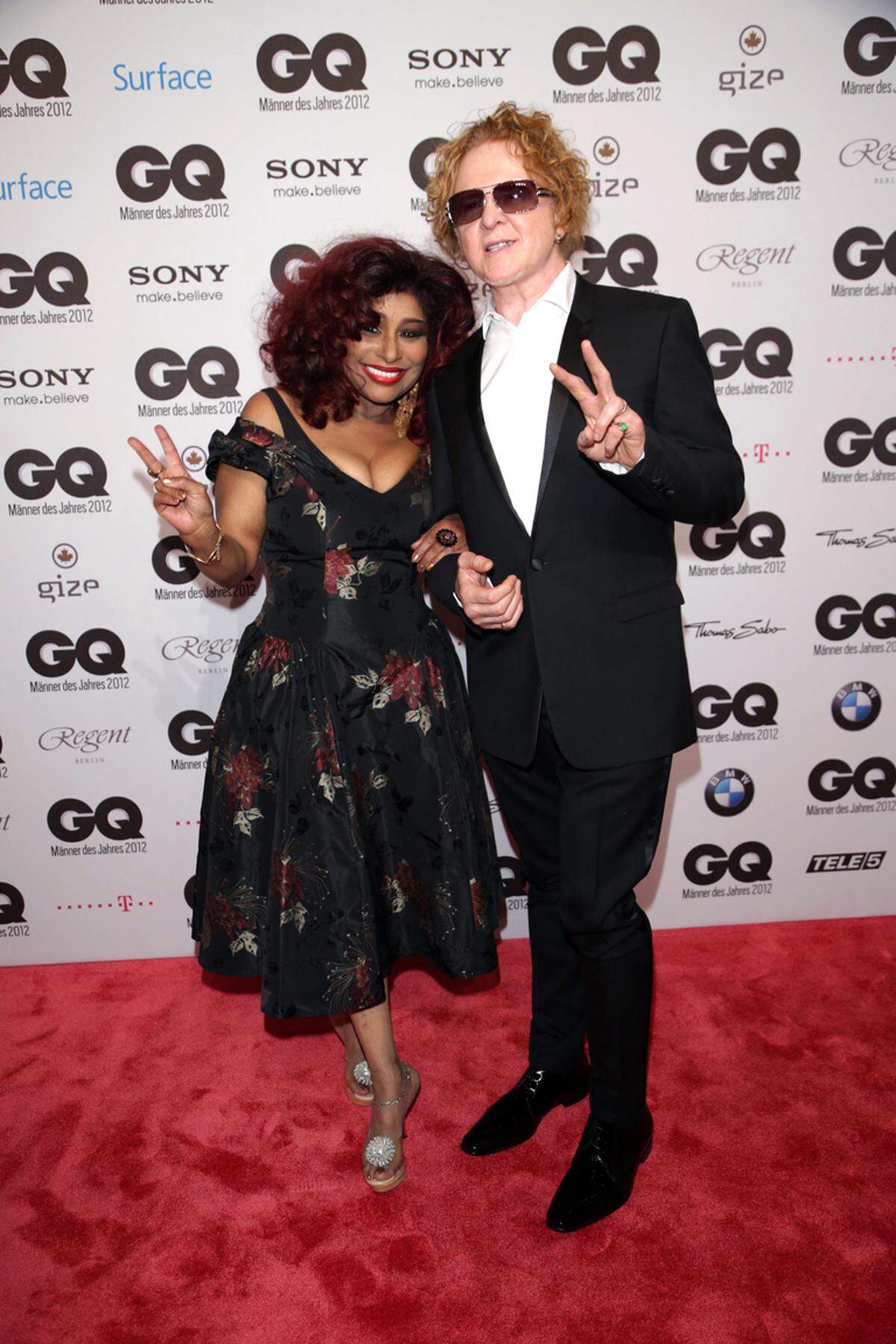 Musiker unter sich: Chaka Khan und Mick Hucknall.