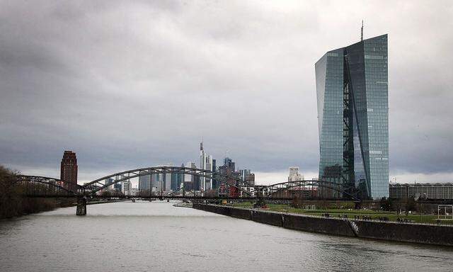 Gebäude der Europäischen Zentralbank (EZB)
