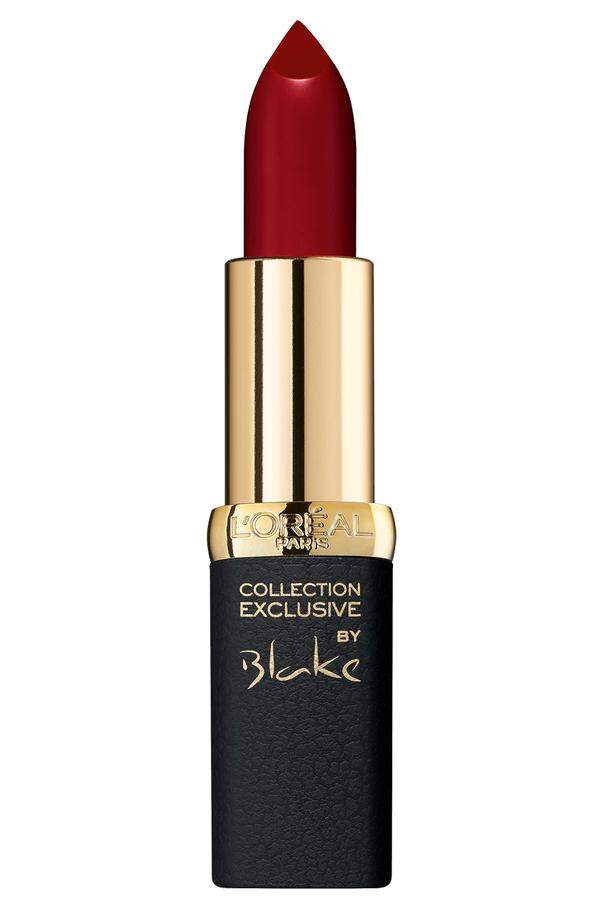 Aus der L’Oréal „Color Riche Collection Exclusive“ die Nuance „15 Blake’s Red“.