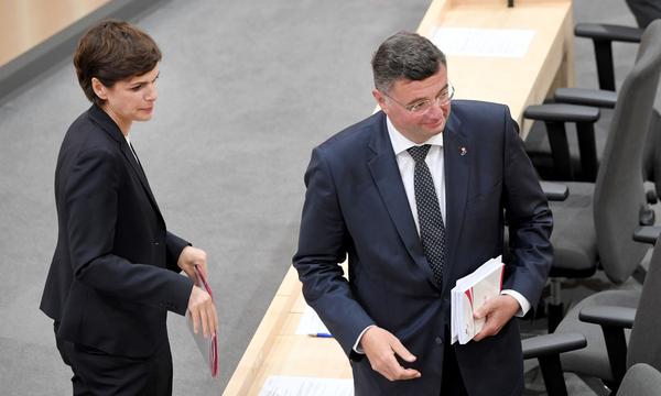 SPÖ-Chefin Pamela Rendi-Wagner und Jörg Leichtfried
