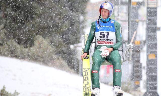 Nach über einem Jahr Pause stellt sich Gregor Schlierenzauer wieder dem Wettkampf. „Es ist ein Neustart und von dem her etwas ganz Besonderes.“