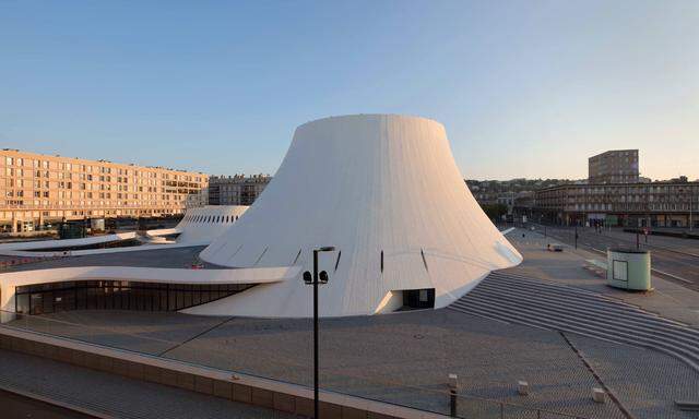 Baute nicht nur in Brasilia, sondern auch in Le Havre: Oscar Niemeyer schuf hier einen Vulkan aus Beton.