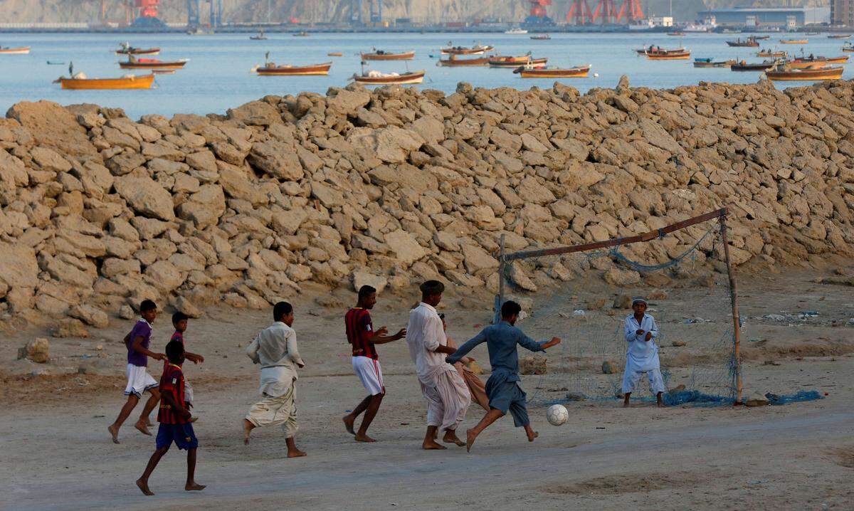 Gwadar Port, Pakistan.