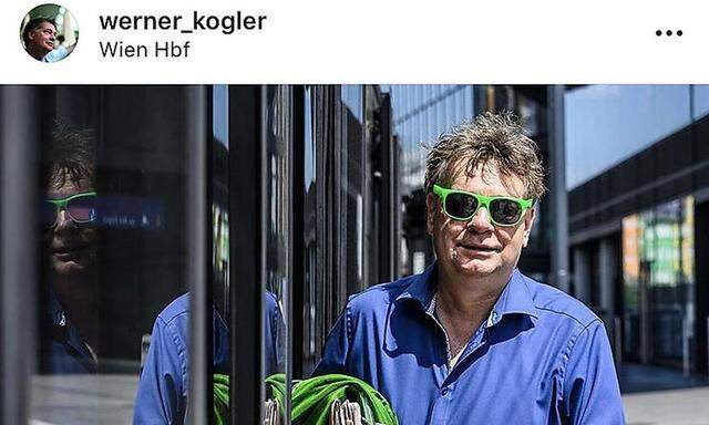 Werner Kogler auf Instagram