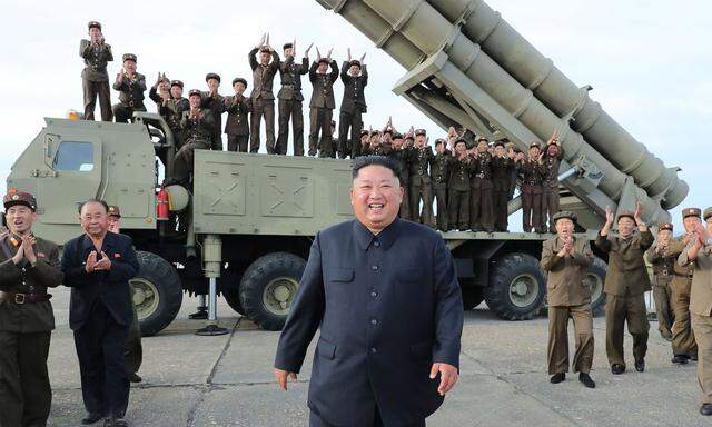 Kim Jong-un feuert wieder Raketen ab.