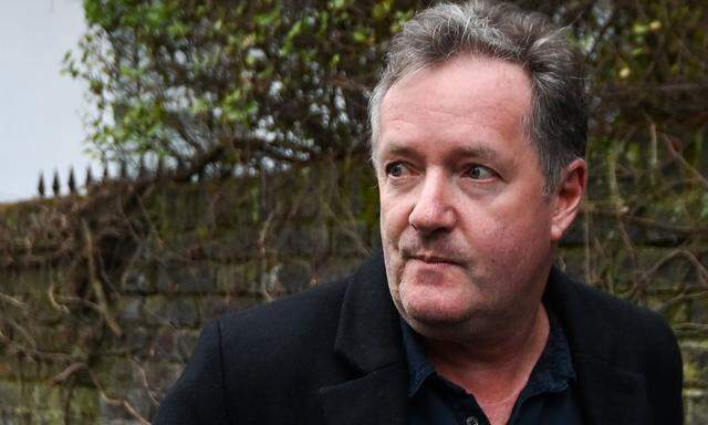 Piers Morgan am Miottwoch in London.