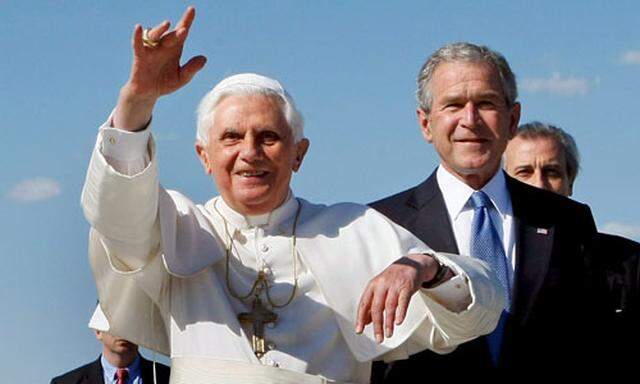 Papst und Bush