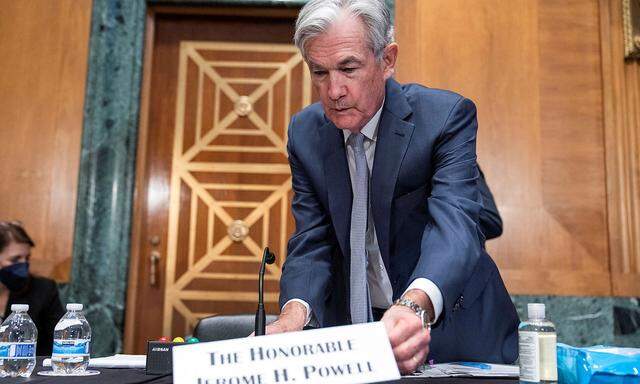 US-Notenbankchef Jerome Powell gibt bei den Zinserhöhungen derzeit den Takt vor.
