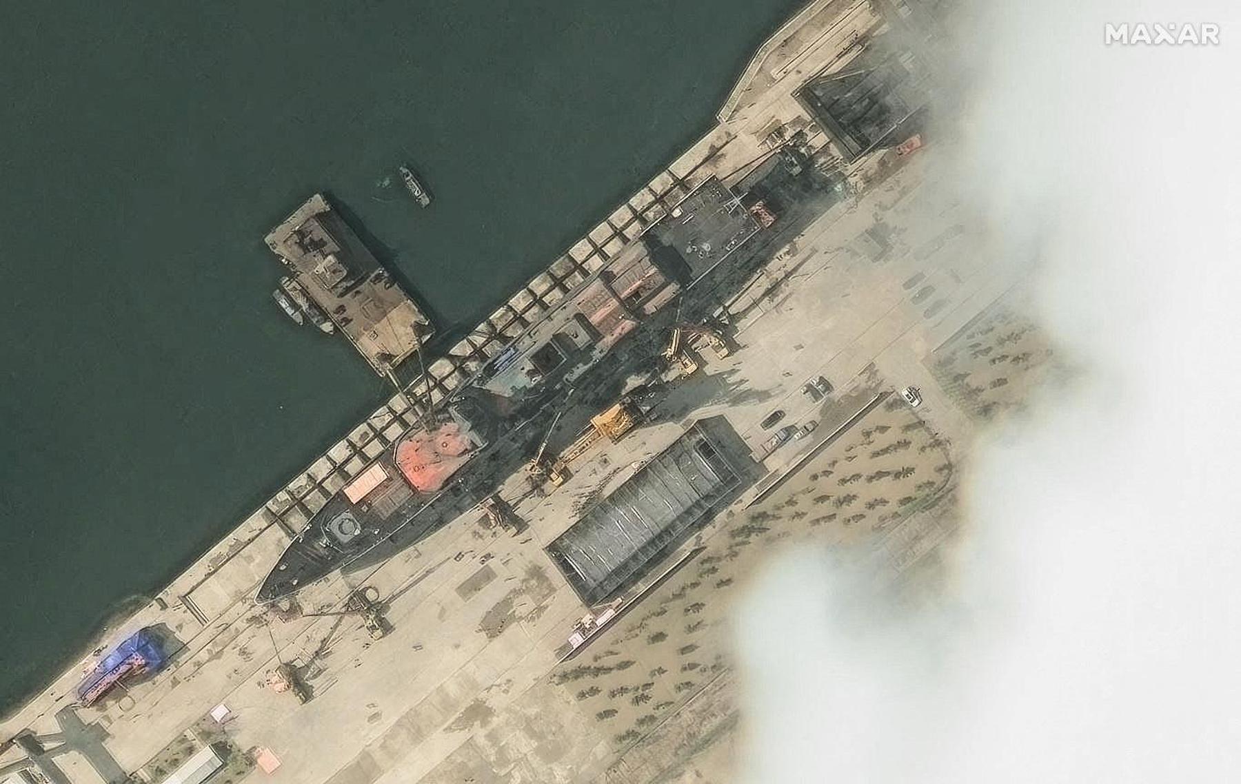 Destroyed 5000 tons of warship at the inauguration – Diepresse.com