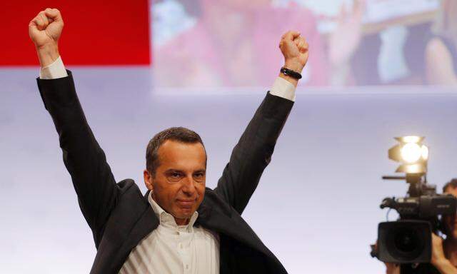 Noch ist für die SPÖ nichts gewonnen, noch ist nichts verloren. Christian Kern verspricht beim Wahlkonvent: „Ich werde kämpfen.“