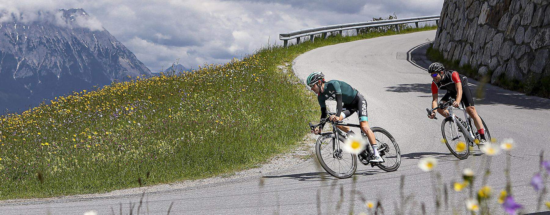 Archivbild: Der deutsche Radprofi Emanuel Buchmann im Tiroler Ötztal.