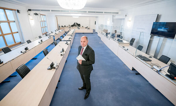 Wolfgang Sobotka einen Tag vor Beginn des Ibiza-U-Ausschusses. Er beklagt sich, dass sich der "zwischenmenschliche Umgang" seit diesem Ausschuss deutlich verschlechtert habe. 