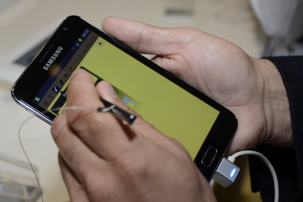 Passend dazu bietet Samsung auf dem Note eine Notiz-App.