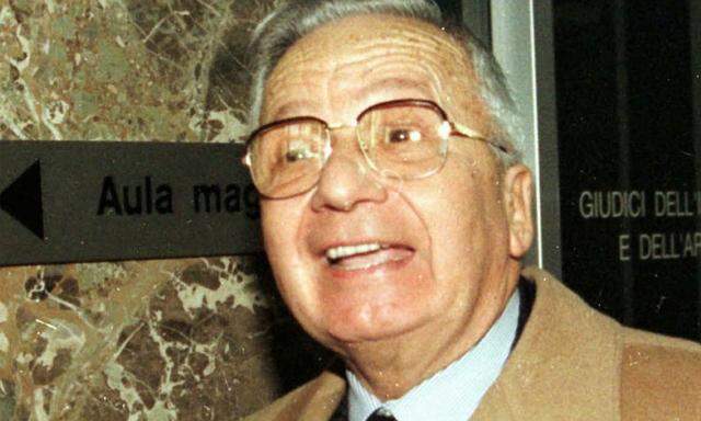 Licio Gelli im Jahr 1996.