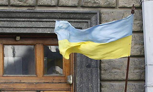 Archivbild: Ukrainische Flagge