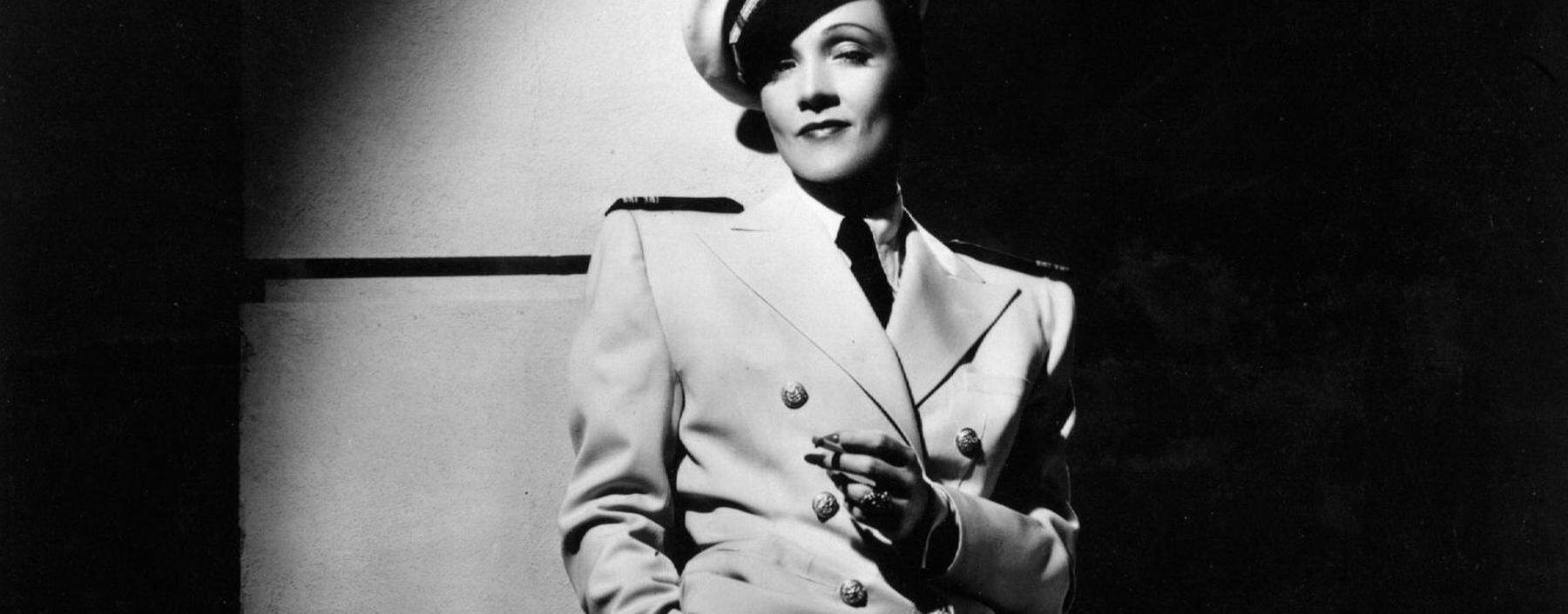 Marlene Dietrich in „Das Haus der sieben Sünden“, 1940. 