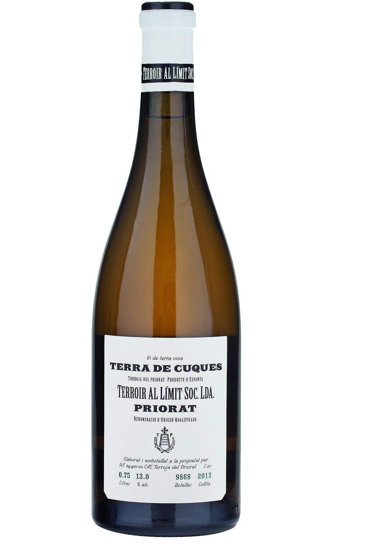 „Terra de Cuques“ 2012 von Terroir al Limit aus dem Priorat, 0,75 l um 24,90 Euro bei Wagners Weinshop