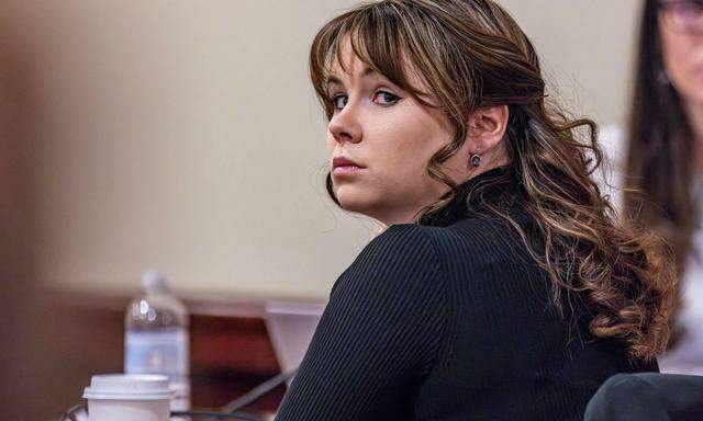 Hannah Gutierrez-Reed im Gerichtssaal in Santa Fe.
