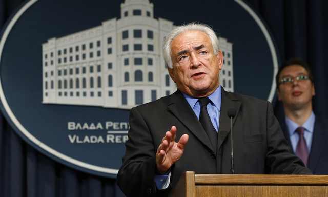 StraussKahn Serbiens umstrittener Retter