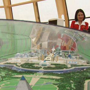 Plan für Stadt Astana