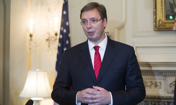 Regierungschef Aleksandar Vucic
