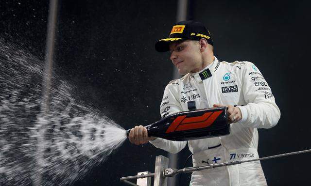 Valtteri Bottas gewann den GP, Lewis Hamilton die Formel-1-WM.