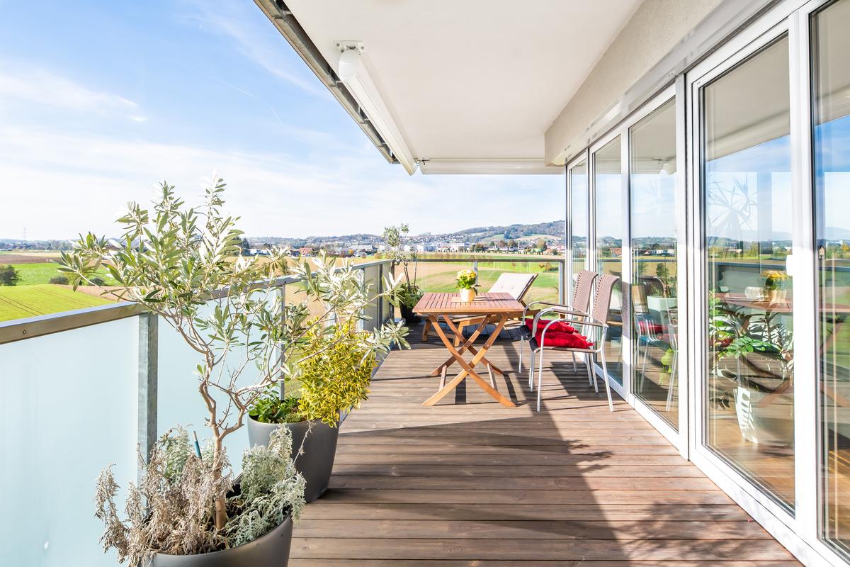 Wohnung mit großzügiger Terrasse in Leonding.