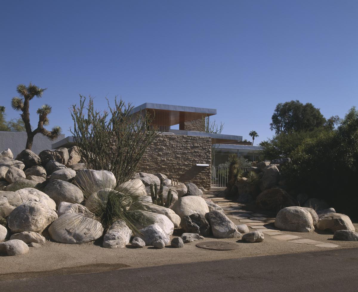 Kalifornisch. Das „Kaufmann Desert House“ in Palm Springs, eine Art Prototyp.