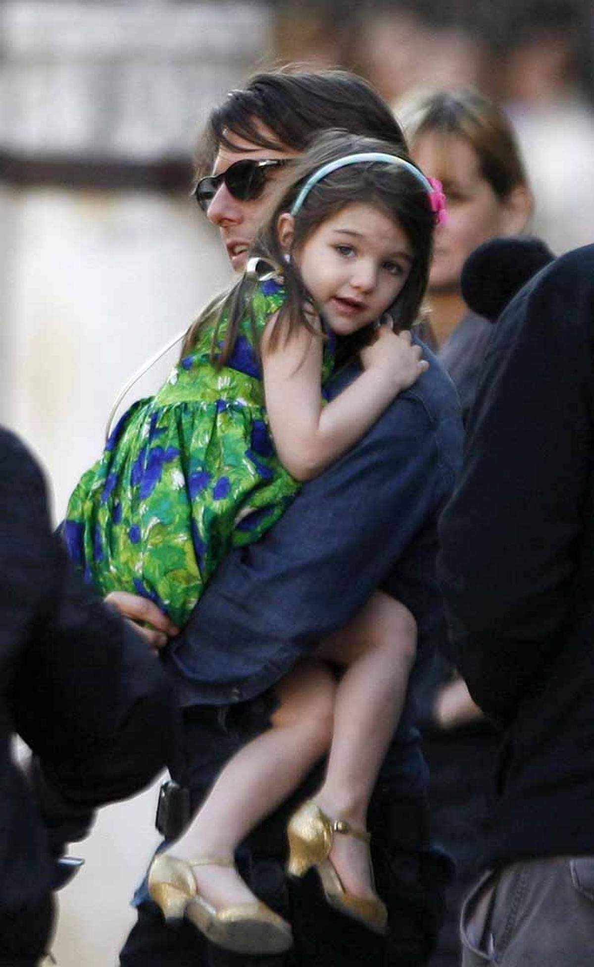 Pumps trug Suri Cruise, die Tochter von Tom Cruise und Katie Holmes bereits als Dreijährige. Sie landete auf der Rangliste der Umfrage, an der Eltern teilgenommen haben, auf dem vierten Platz.
