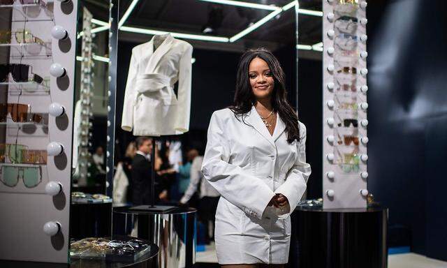 Rihanna bei einem Event ihrer Mode-Marke Fenty in Paris.