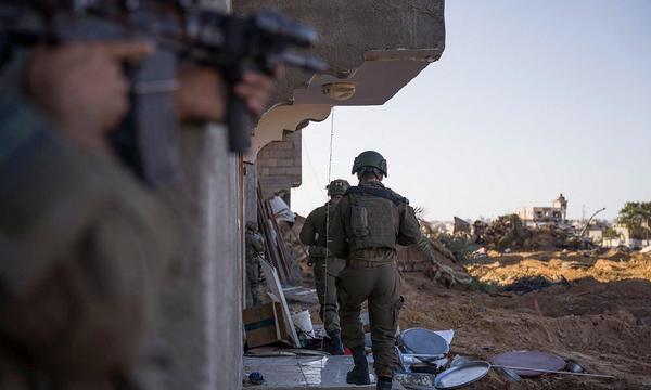 Soldaten der israelischen Armee diese Woche im Gazastreifen: Was nach ihrem Rückzug passieren soll, ist unklar. 
