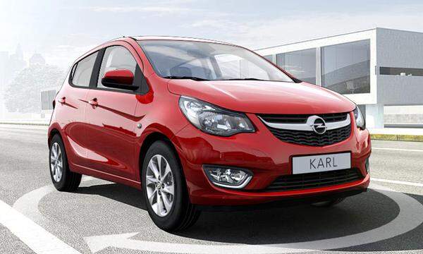 Opel Karl Unter den kleinsten Autos hat der Opel Karl mit Ein-Liter-Motor die Nase vorn. Wer ihn heute für 9500 Euro kauft, erziele 2020 noch 57 Prozent des ursprünglichen Preises. Der Restwert beträgt 5130 Euro. So lautet die Vorhersage, der auf Restwertprognosen spezialisierten Marktforscher von Bähr &amp; Fess.