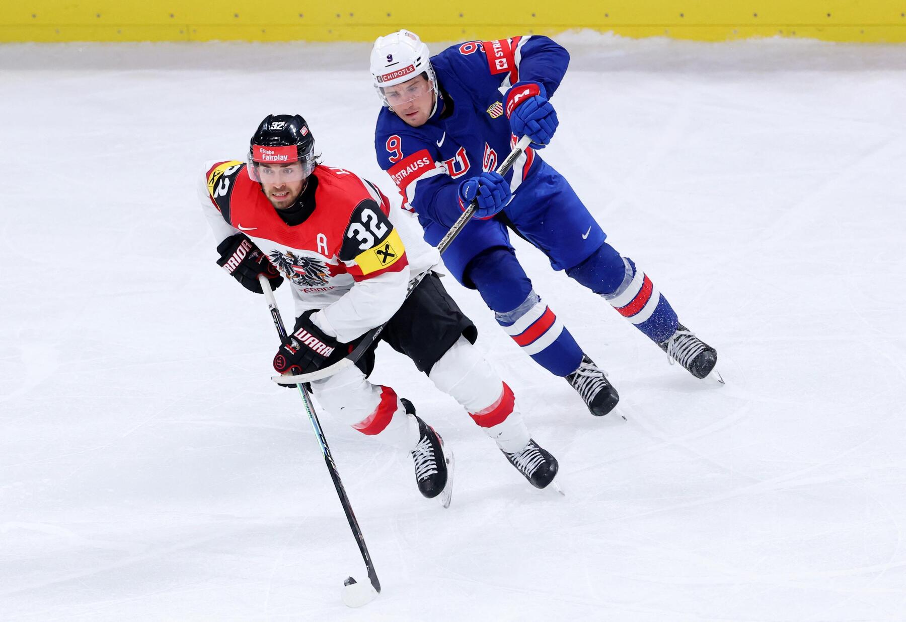 Eishockey: WM-Aus für Österreich nach 1:4-Niederlage gegen USA